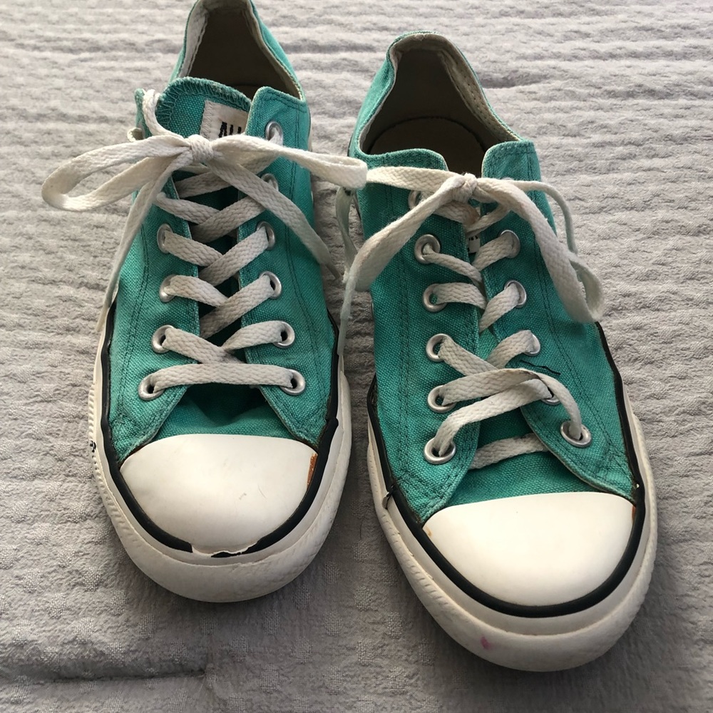 Teal Converse
